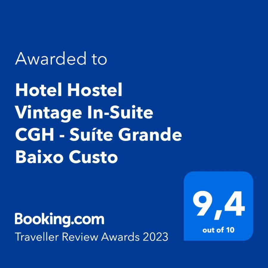 Cama Queen Mega Suite - 10 Min Metro E Aeroporto Cgh Сан-Пауло Экстерьер фото
